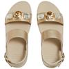 FITFLOP WOMENS WEDGE STRAP SANDAL - PLATINO